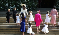 Дети на свадьбе принца Гарри и Меган Маркл