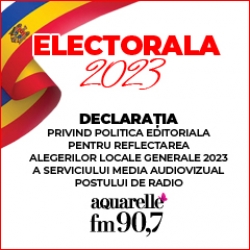 Consiliul Audiovizualului a aprobat "Declarația privind politica editoriala pentru reflectarea alegerilor Locale Generale 2023 a serviciului media audiovizual Postului de radio „Aquarelle 90,7FM”"