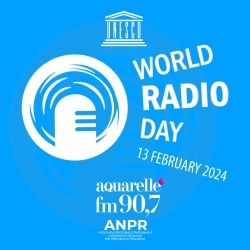 Sub egida UNESCO, Aquarelle FM și postul de radio Mestiza Junin din Argentina și-au transmis mesaje video de salut de Ziua Mondială a Radioului