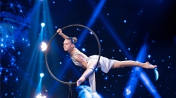 „Fenomenal”. O fetiță din regiunea transnistreană a făcut senzație la „Românii au talent” cu un număr de acrobații.