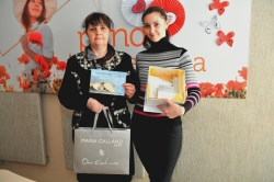 Aquarelle 90,7 FM и салон красоты Afrodita поздравили радиослушательниц с 8 марта! 