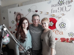 Glam Girls si Serghei Orlov au venit in studioul Aquarelle Fm pentru un interviu inainte de Eurovision!