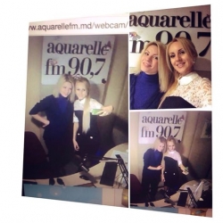 Katalina Rusu a venit in vizita pe Aquarelle Fm pentru a prezenta o piesa noua "In toate noptile"!