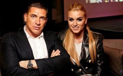 (фото) Ксения Бородина устроила семейную фотосессию мужа с дочкой