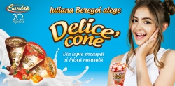 Этим летом Юлиана Берегой выбирает Delice’ cone!