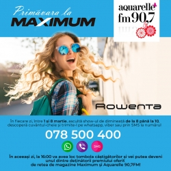 Aquarelle FM și Maximum și-au premiat câștigătorii!