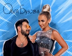 Olga Buzova în sânii goi cu ocazia lansării videoclipului cu Mihail Galustyan
