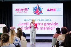 Circa 150 de femei au participat la seminarul „Lecții pentru gravide și tinerele mămici”