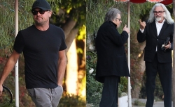 Leonardo DiCaprio, apariție rară alături de tatăl său și de Al Pacino. Cum arată George DiCaprio la 81 de ani
