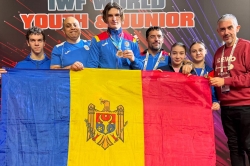 Halterofilii Alexandr Baldji și Alexandrina Ciubotaru, medaliați cu bronz la Campionatul Mondial U20